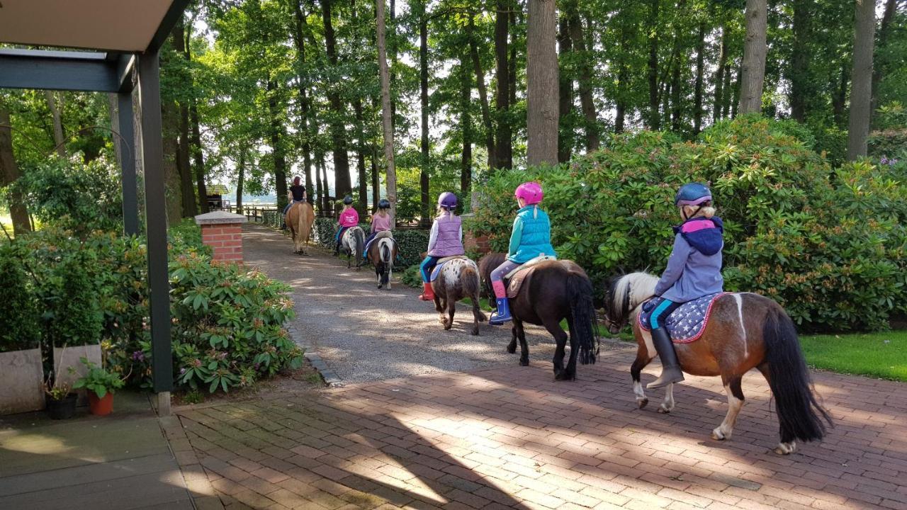 Grosse Ferienwohnung, Auf Bauernhof Mit Ponys Und Pferden, Laendlich Und Ruhig, Naehe Duemmer See Holdorf Bagian luar foto